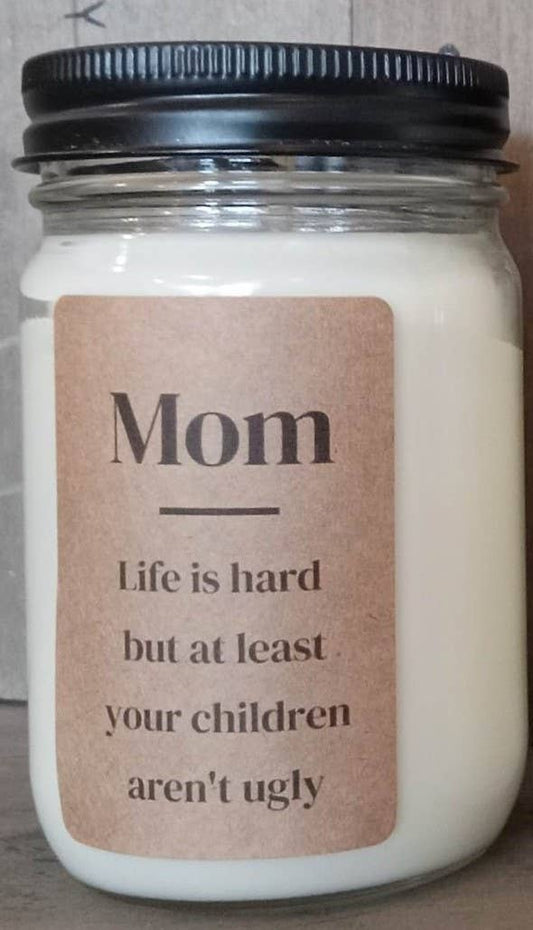 MOM Candles: Rosemary Lemon / Mom - Life is Hard