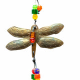 Single Dragonfly/Iron/Beads&Bell