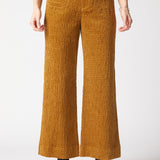 Rustic Stretch Cord Patch Pocket Ankle Pant
