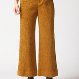 Rustic Stretch Cord Patch Pocket Ankle Pant