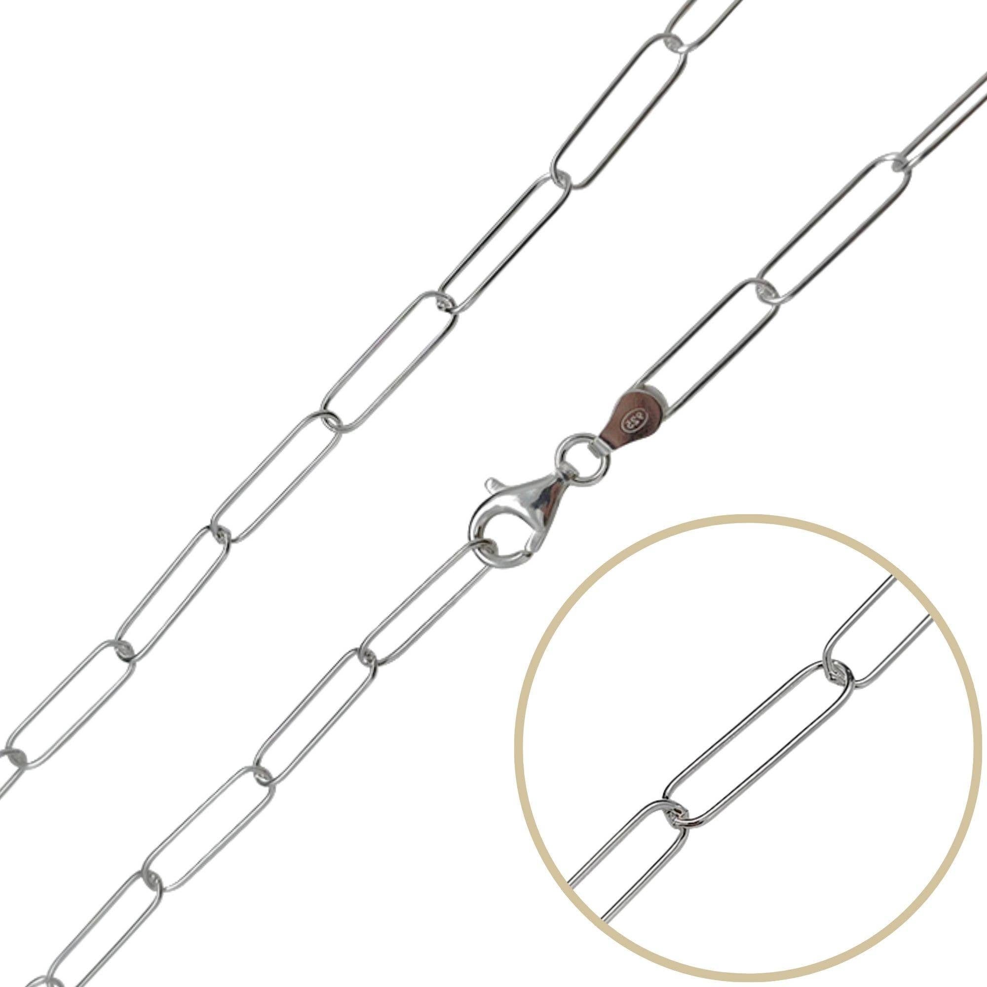 Sterling Silver Necklace Necklace That Does Not Tarnish 925 Sterling Silver Thin Rolo Cable Chain Necklace Rose Gold