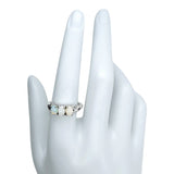 Opal Sterling Silver Ring: 9 - Sugar River Shoppe