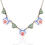 Diascia Crystal Garden Necklace - Sugar River Shoppe