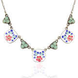 Diascia Crystal Garden Necklace - Sugar River Shoppe