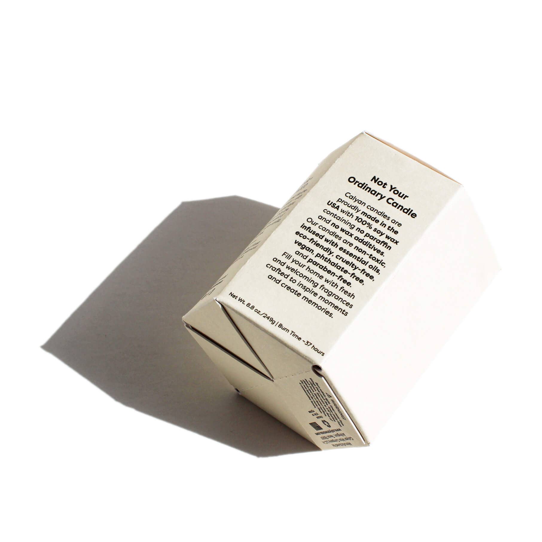 Aspen + Fog - Glass Tumbler Soy Candle - Sugar River Shoppe