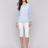 Tape Yarn Sweater - Sugar River Shoppe
