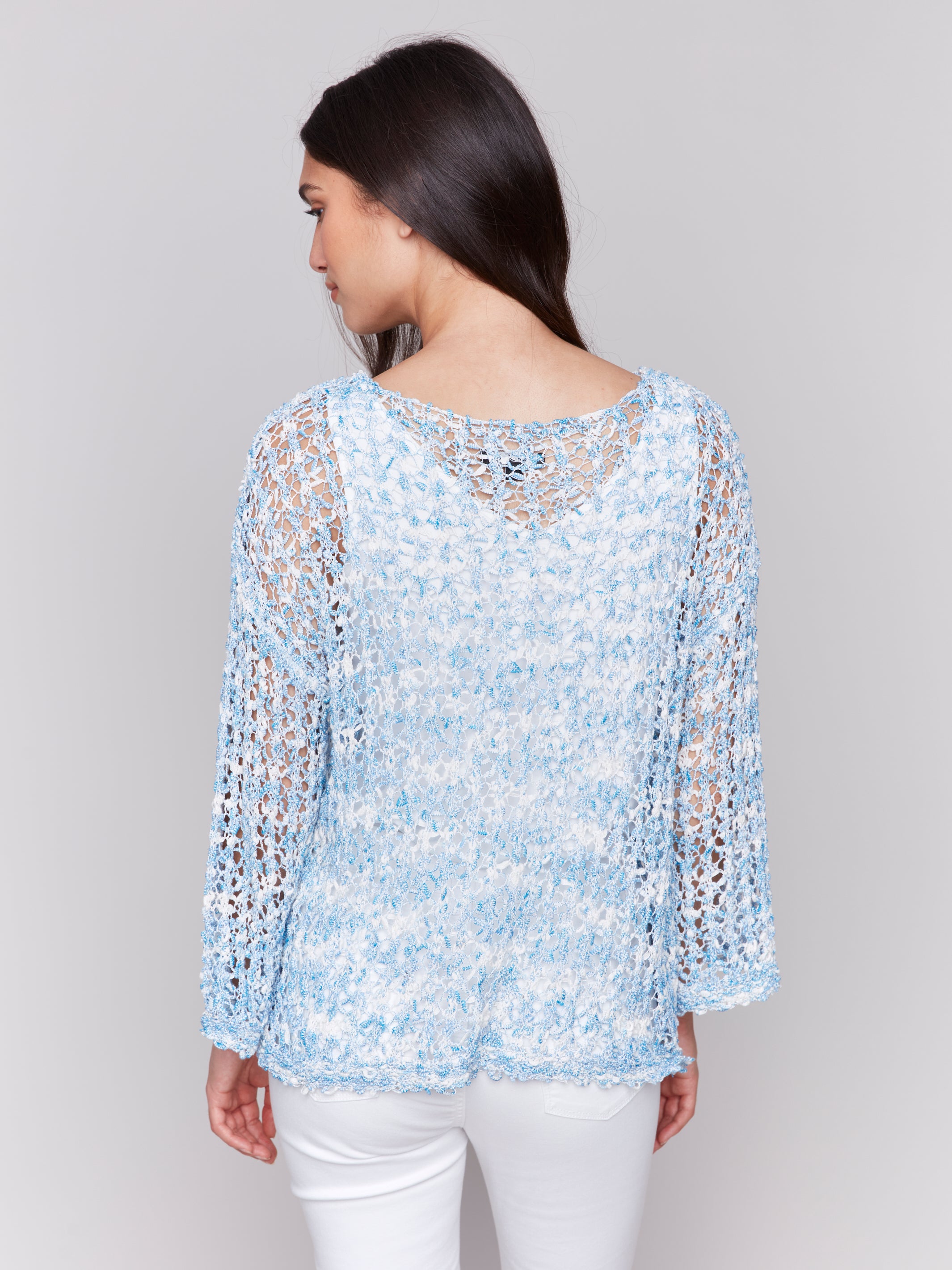 Tape Yarn Sweater - Sugar River Shoppe
