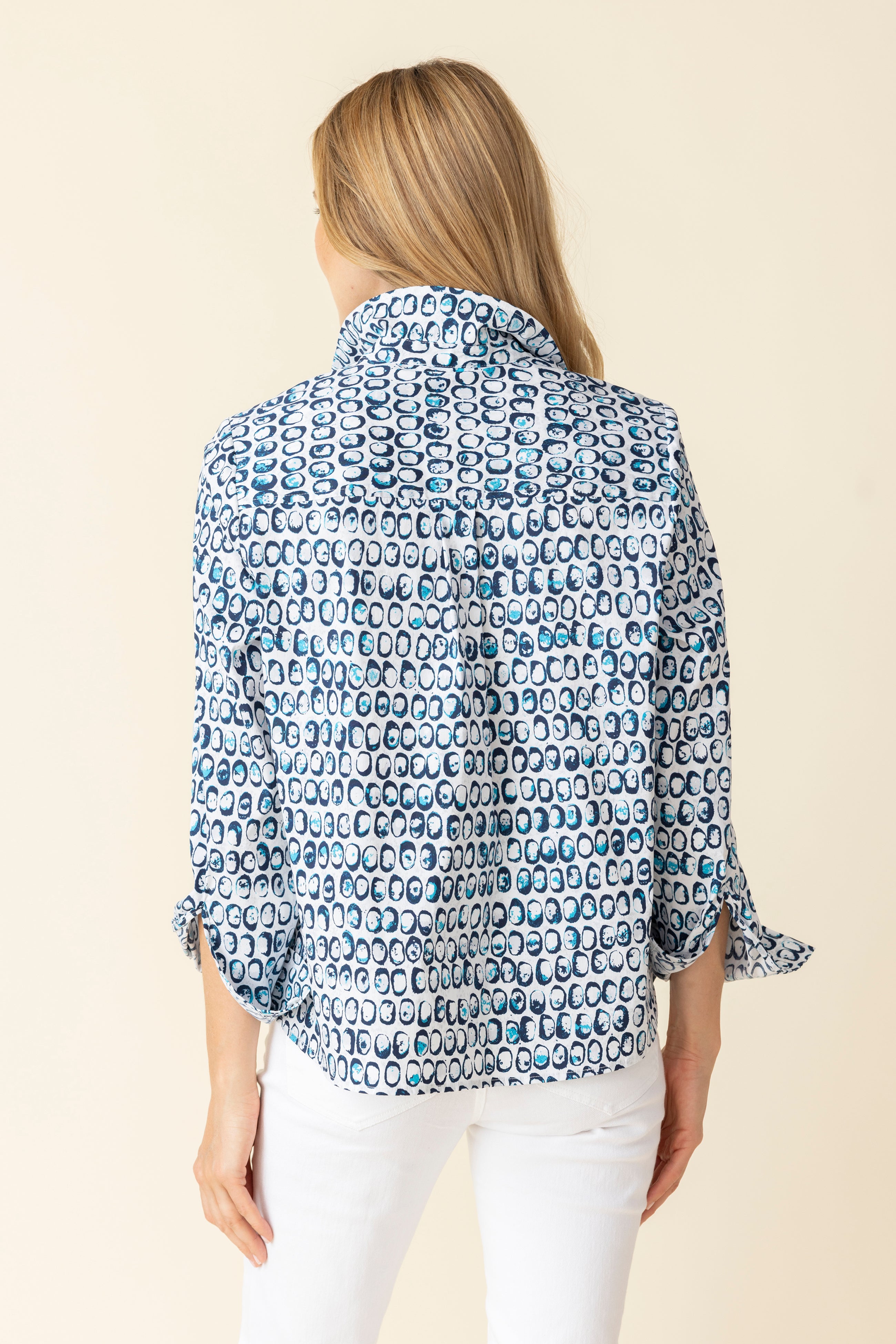 Perfect Travel Dot Shaped Shirt - Sugar River Shoppe