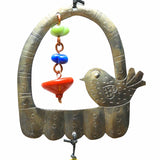 Let'S Feed The Bird! - Beads & Bell Windchime - Sugar River Shoppe
