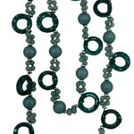 Rings Of Blue Glass Bead Necklace - Sugar River Shoppe