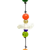 The Square Dance - Beads & Bell Windchime - Sugar River Shoppe