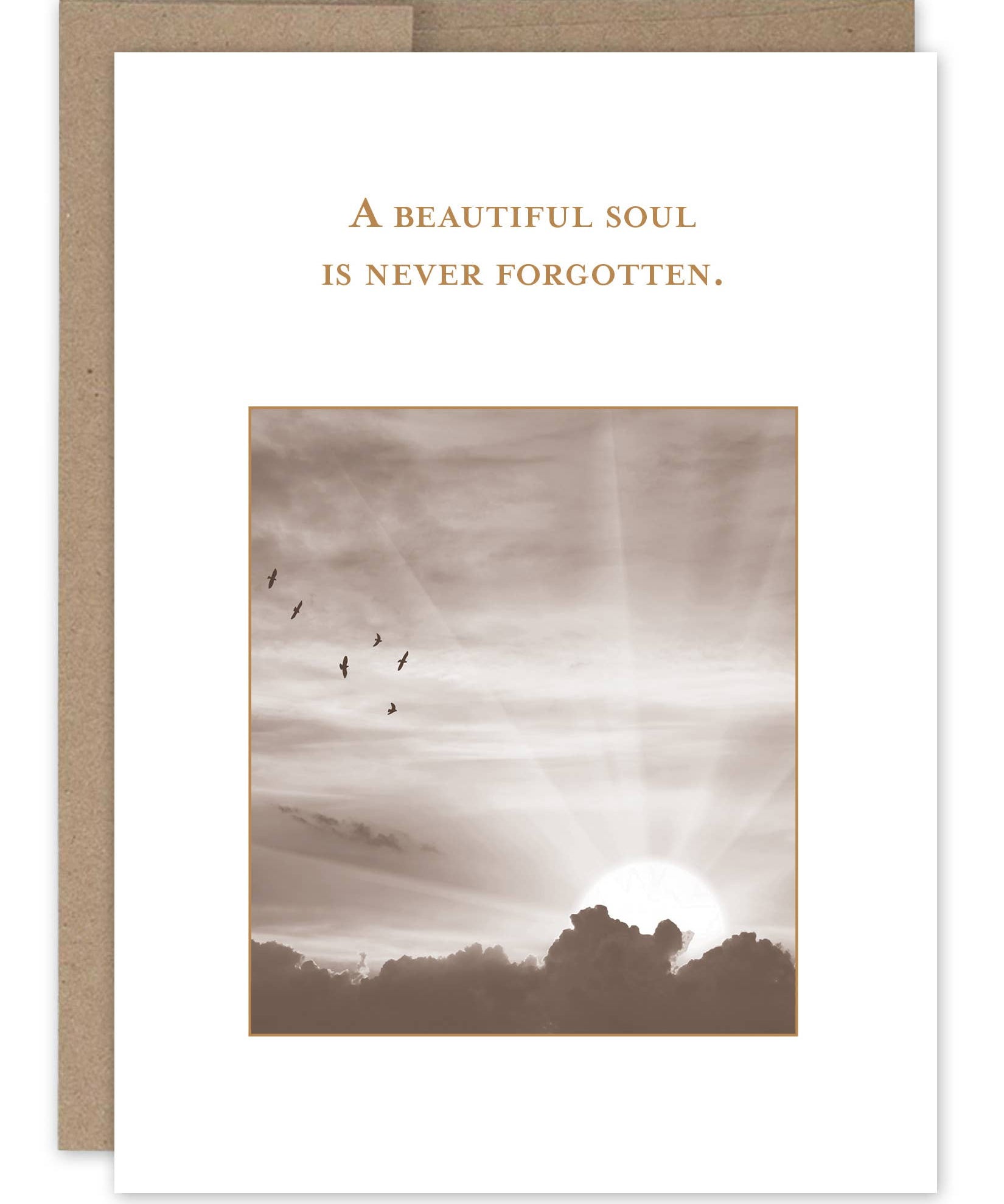 Beautiful Soul Sympathy Card - Sugar River Shoppe