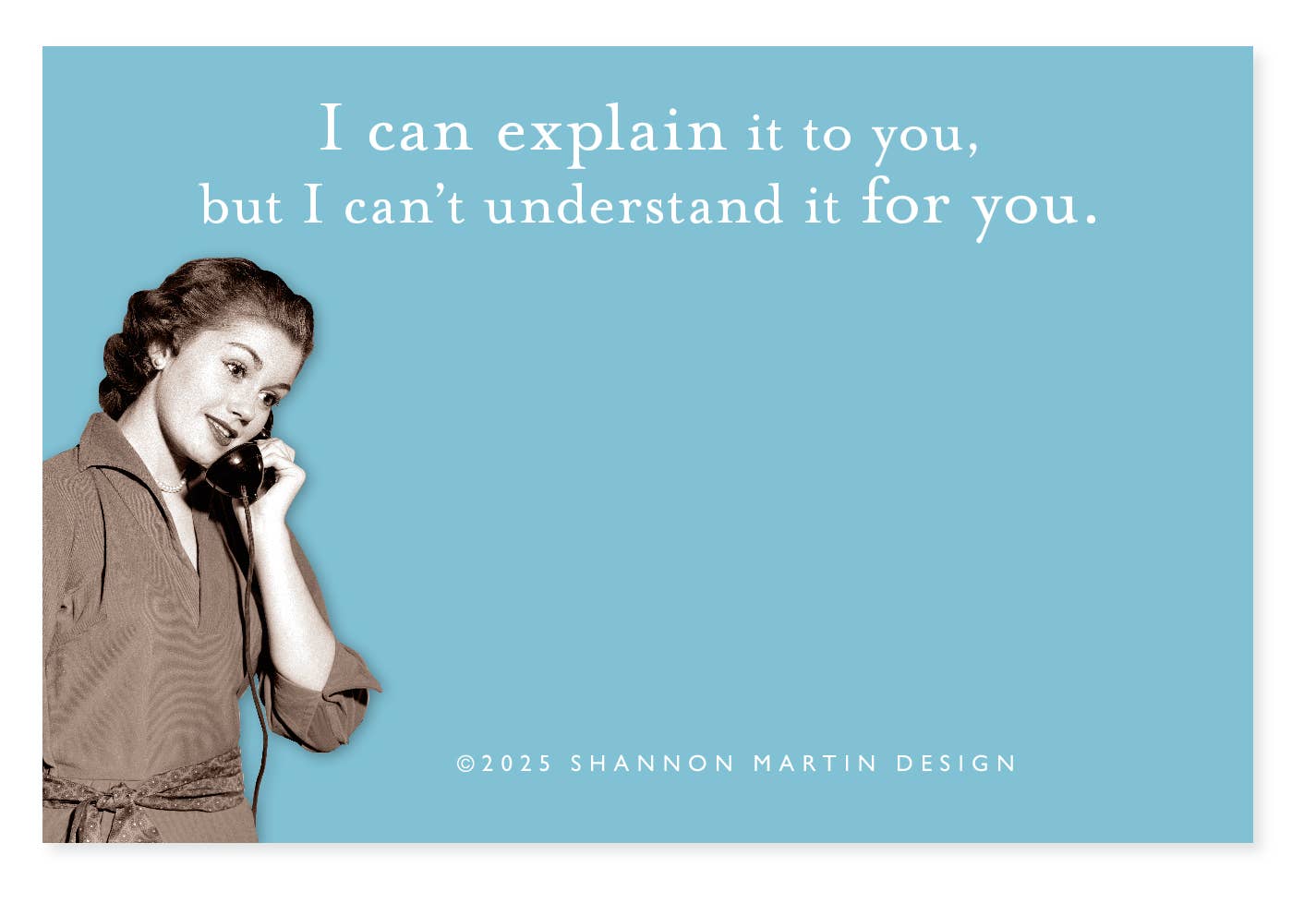 Explain It To You Sticky Note - Sugar River Shoppe