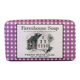 Farmhouse Triple Milled Soap: Fresh White Lilac - Sugar River Shoppe