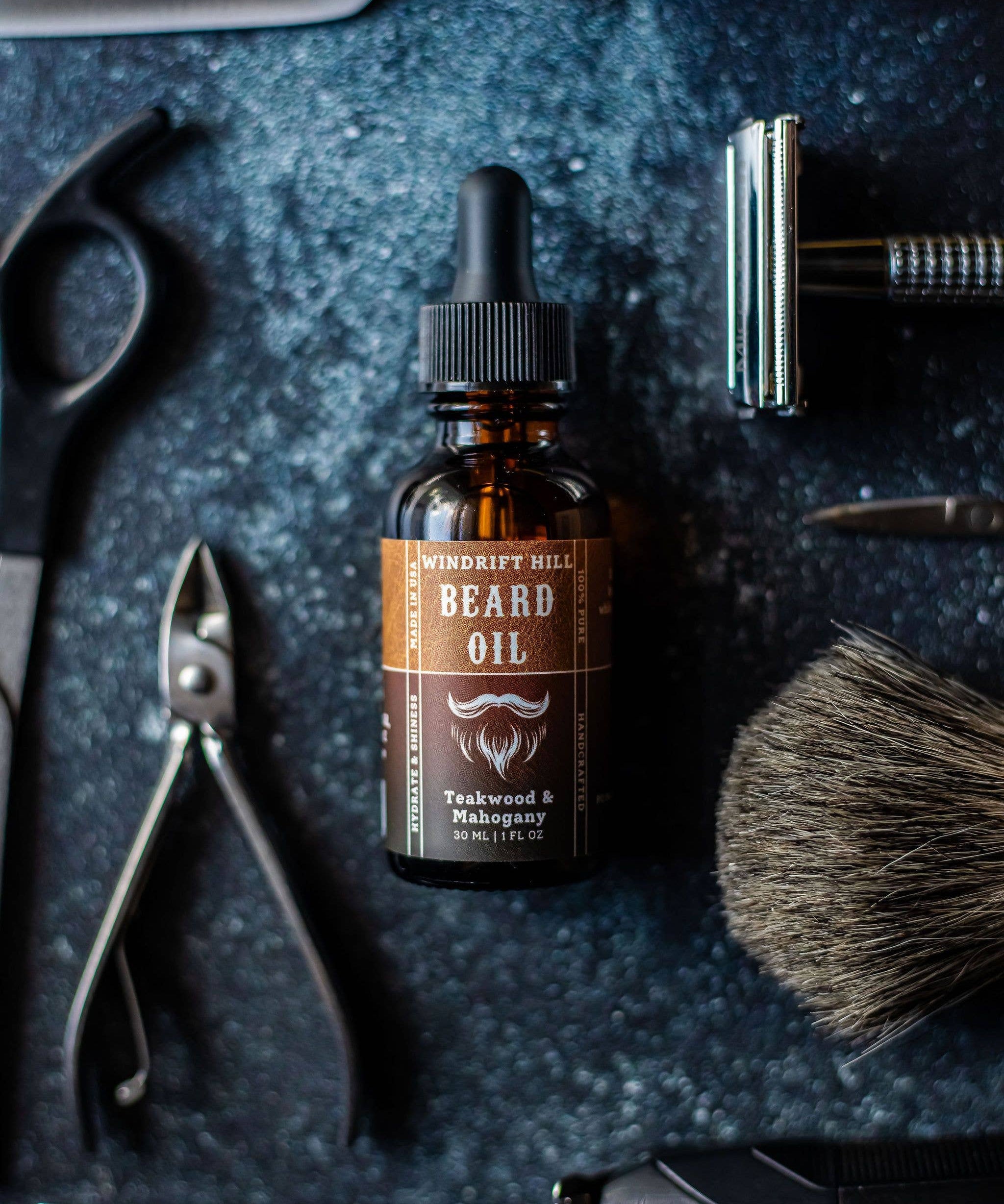 Teakwood & Mahogany | Beard Oil - Sugar River Shoppe