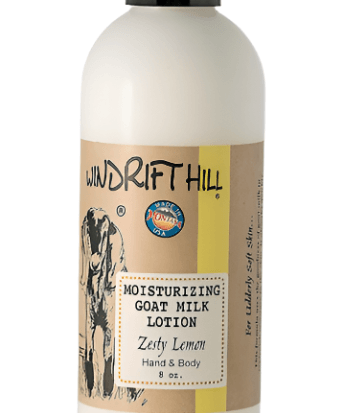 Zesty Lemon Goat Milk Lotion - Sugar River Shoppe