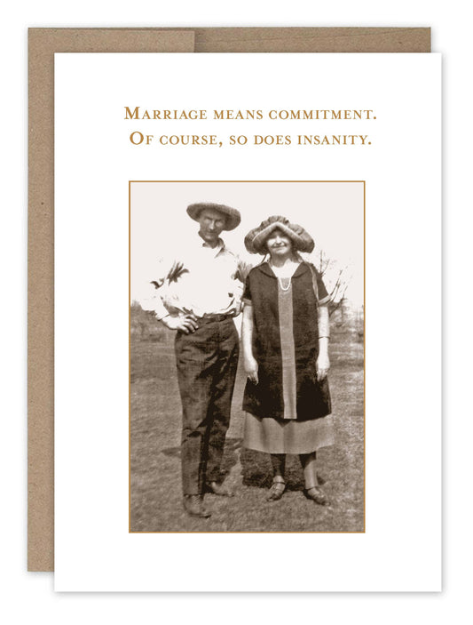 Marriage Commitment Anniversary Card