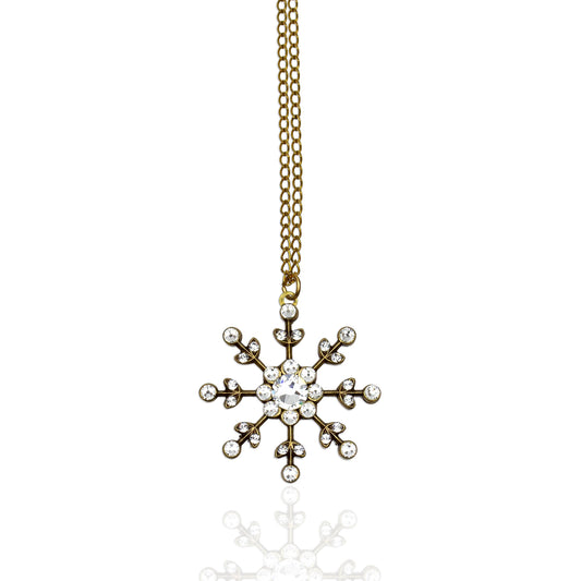 Lumi  Crystal Snowflake Necklace