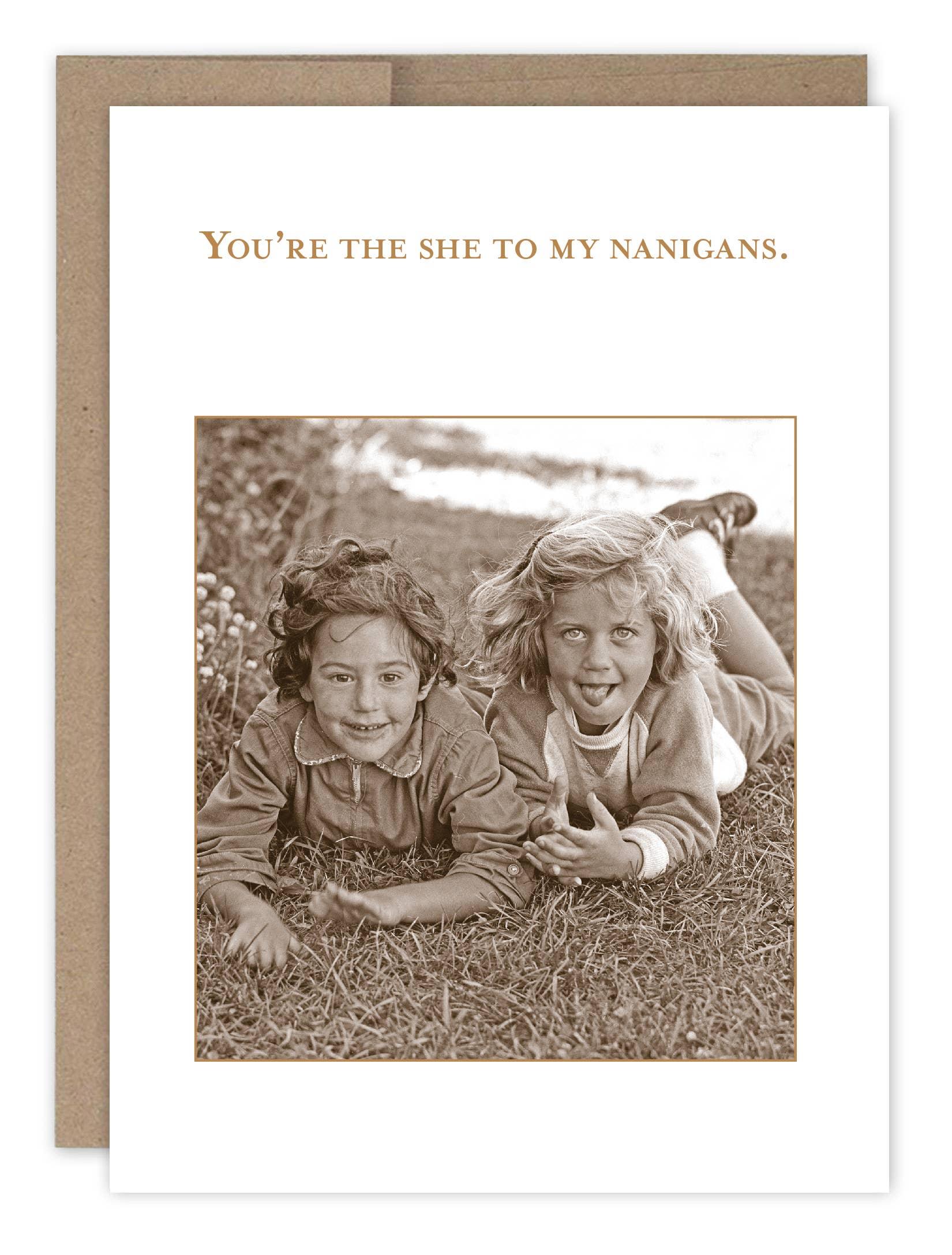 Shenanigans Birthday Card - Sugar River Shoppe