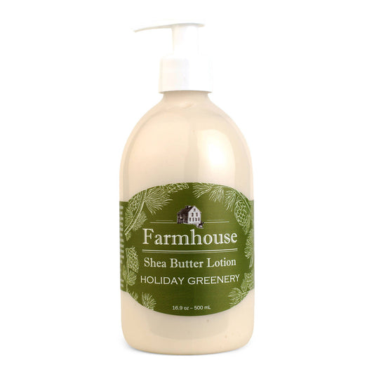 All-Natural Hand Lotion With Shea Butter: Holiday Greenery