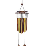 Bamboo Double Sail Wind Chime Garden Decor Gifts Hanging - Sugar River Shoppe