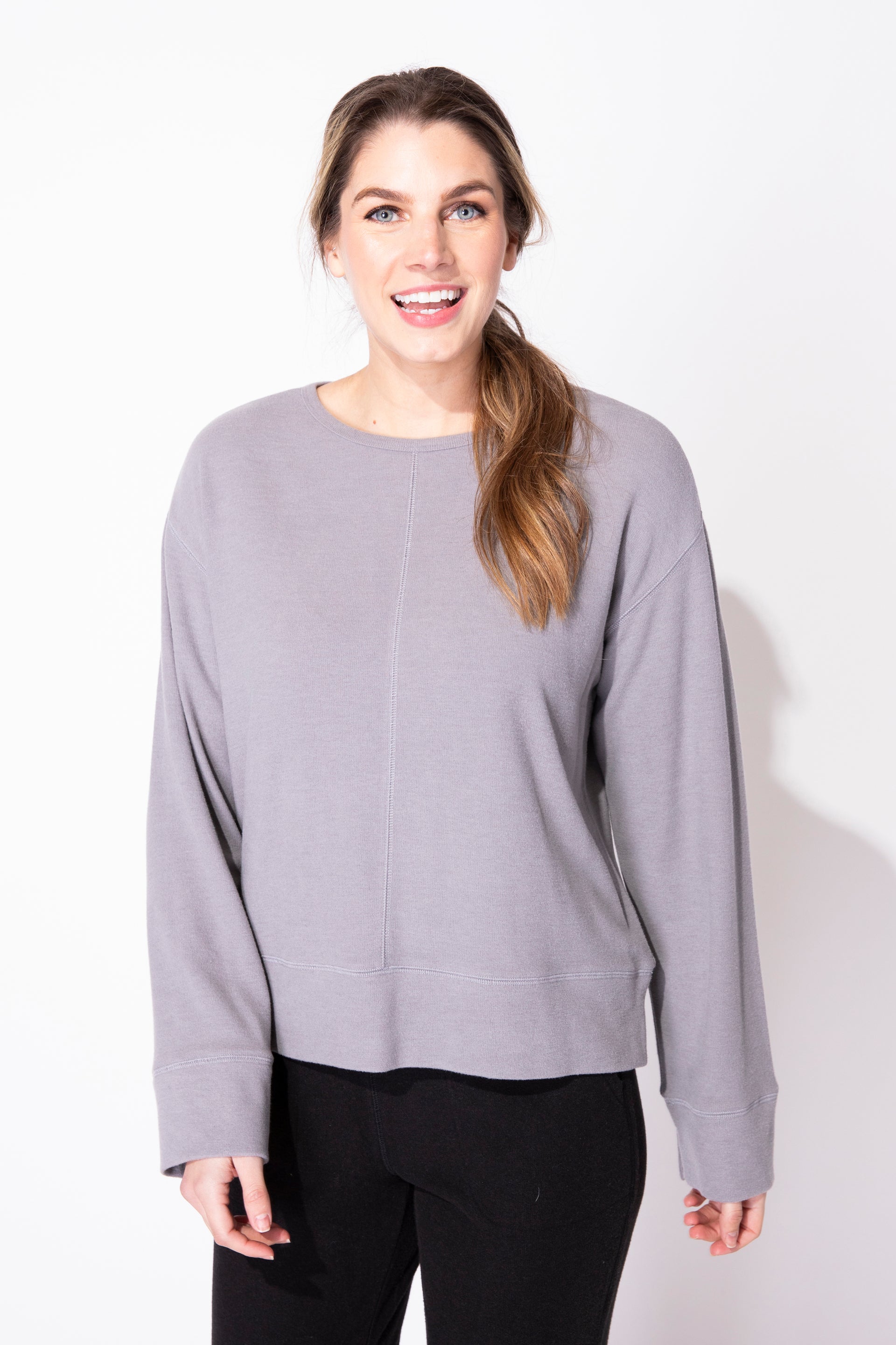 Buttery Rib Knit Pullover