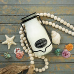 14 oz Milkbottle Candle: Saltwater Mist - Milkhouse Candle Company - 849564011745 - Sugar River Shoppe - 
