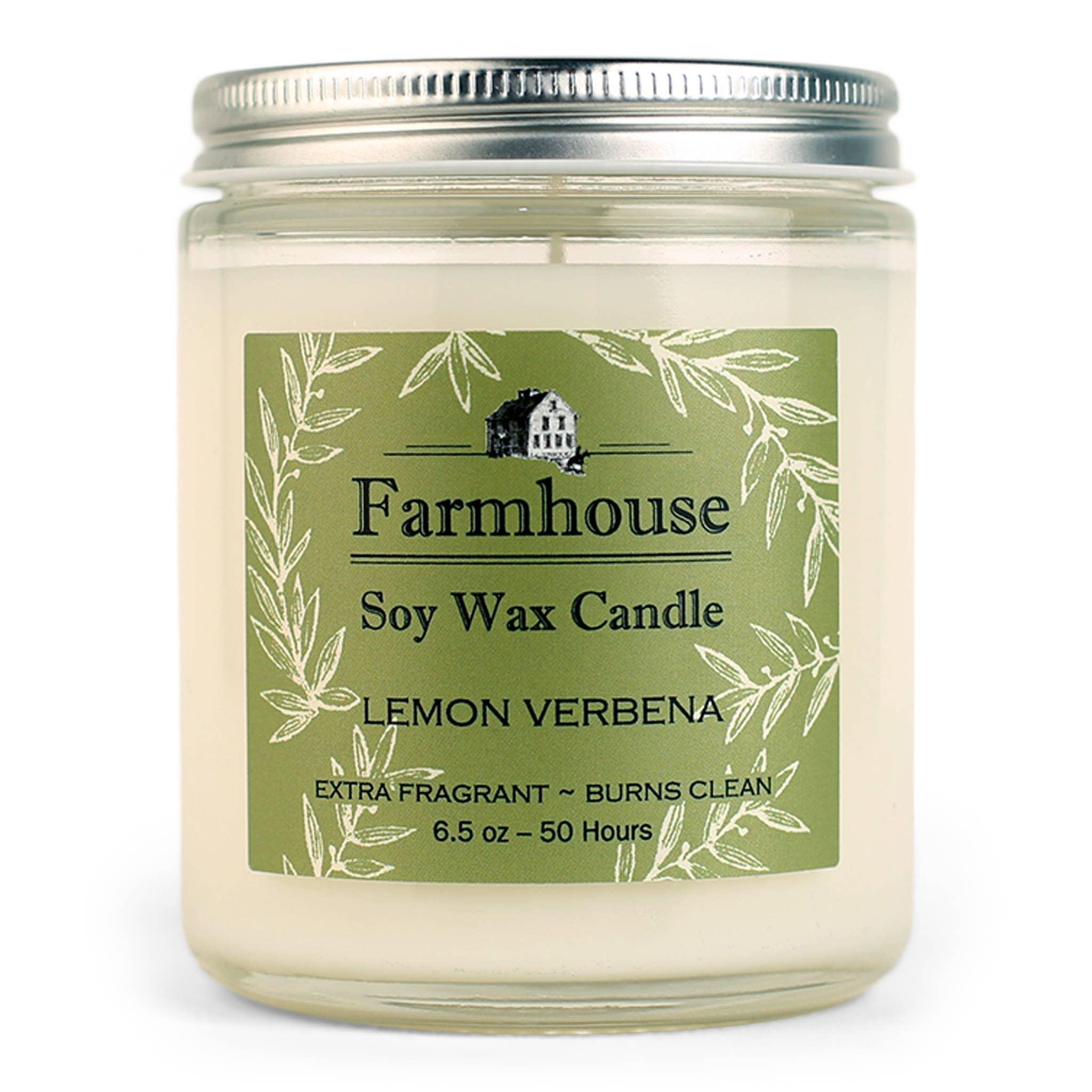 Farmhouse Small Soy Candles: Fresh White Lilac - Sugar River Shoppe