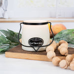 16 oz Butter Jar Candle: Sweet Tobacco Leaves - Milkhouse Candle Company - 849564007410 - Sugar River Shoppe - 