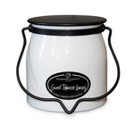 16 oz Butter Jar Candle: Sweet Tobacco Leaves - Milkhouse Candle Company - 849564007410 - Sugar River Shoppe - 