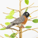 Ornament - Felt Bird - Robin