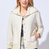 Heather Fleece Fireside Snap Jacket