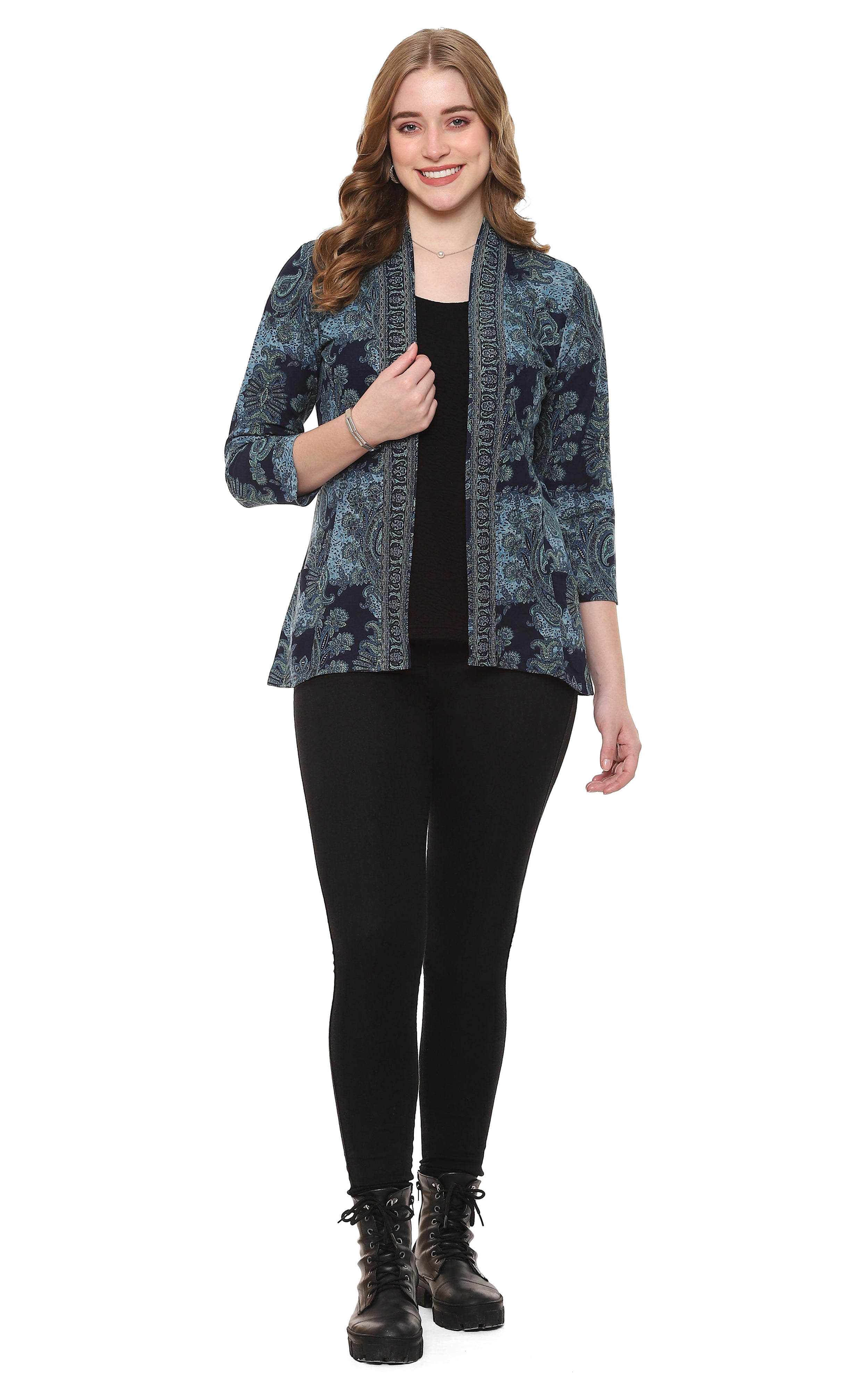 Parsley and Sage Effie Open Front Jacket