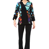 Bebe V-Neck Top - Sugar River Shoppe