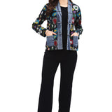Onyx Open Front Jacket