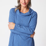 Cotton Pebble Cowl Tunic - Sugar River Shoppe