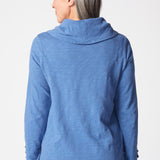 Cotton Pebble Cowl Tunic - Sugar River Shoppe