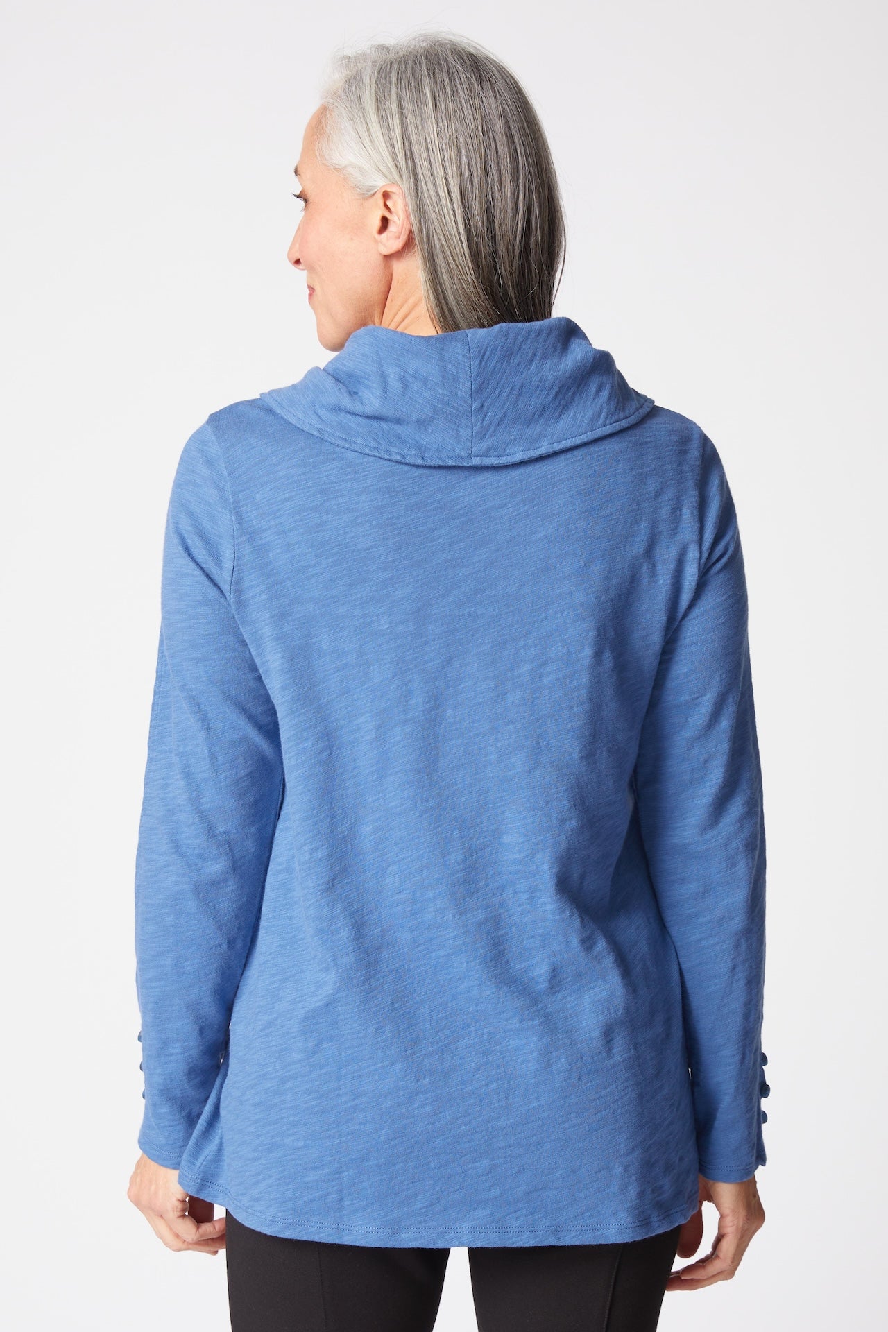 Cotton Pebble Cowl Tunic - Sugar River Shoppe