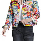 Printed Denim Jacket