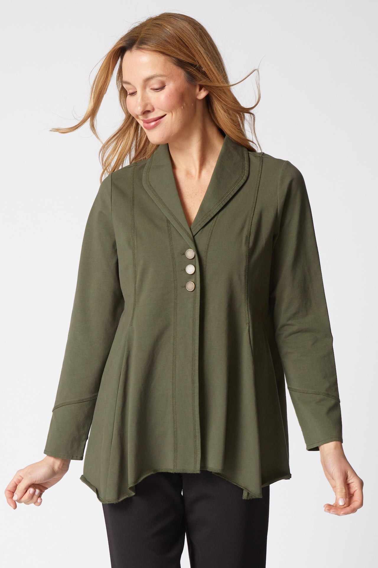 Stonewash Cotton Swing Back Jacket - Sugar River Shoppe