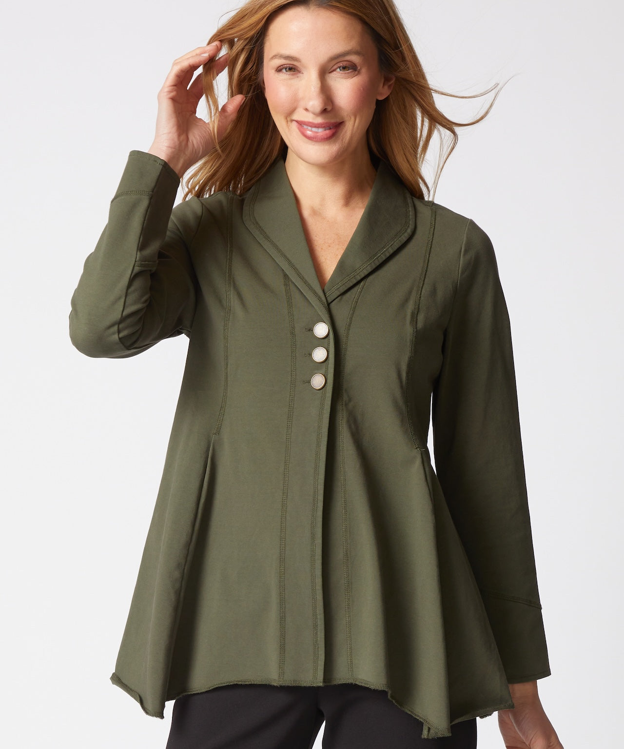 Stonewash Cotton Swing Back Jacket - Sugar River Shoppe