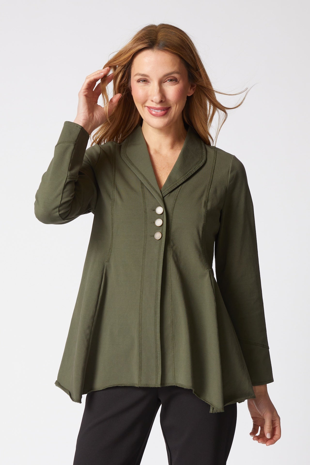 Stonewash Cotton Swing Back Jacket - Sugar River Shoppe