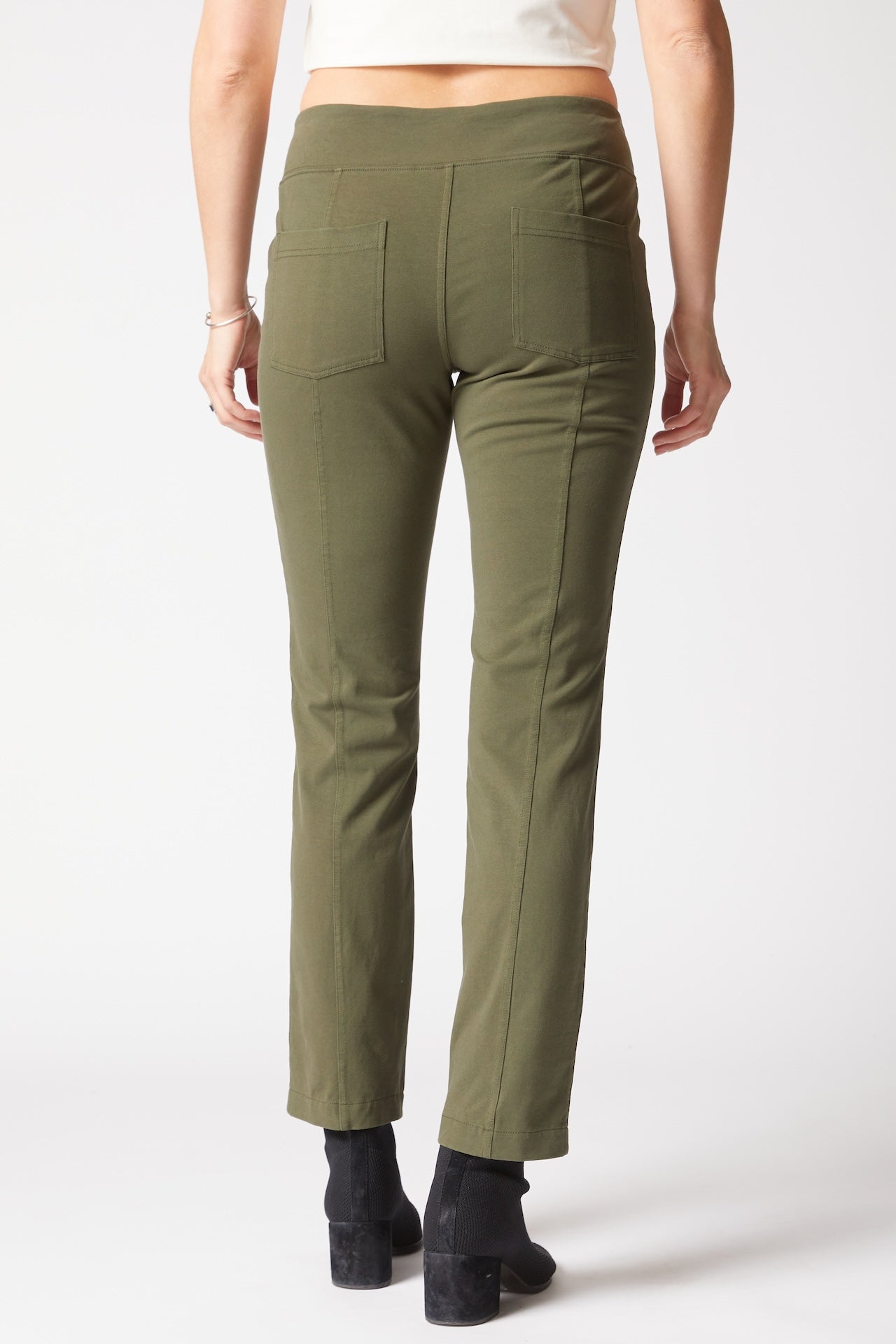 Stonewash Cotton Seamed Pocket Pant - Sugar River Shoppe