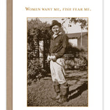 Fish Fear Me Birthday Card
