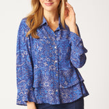 Off The Vine Flounce Bracelet Sleeve Shirt