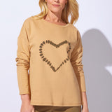 Destination Fleece Heart Pullover