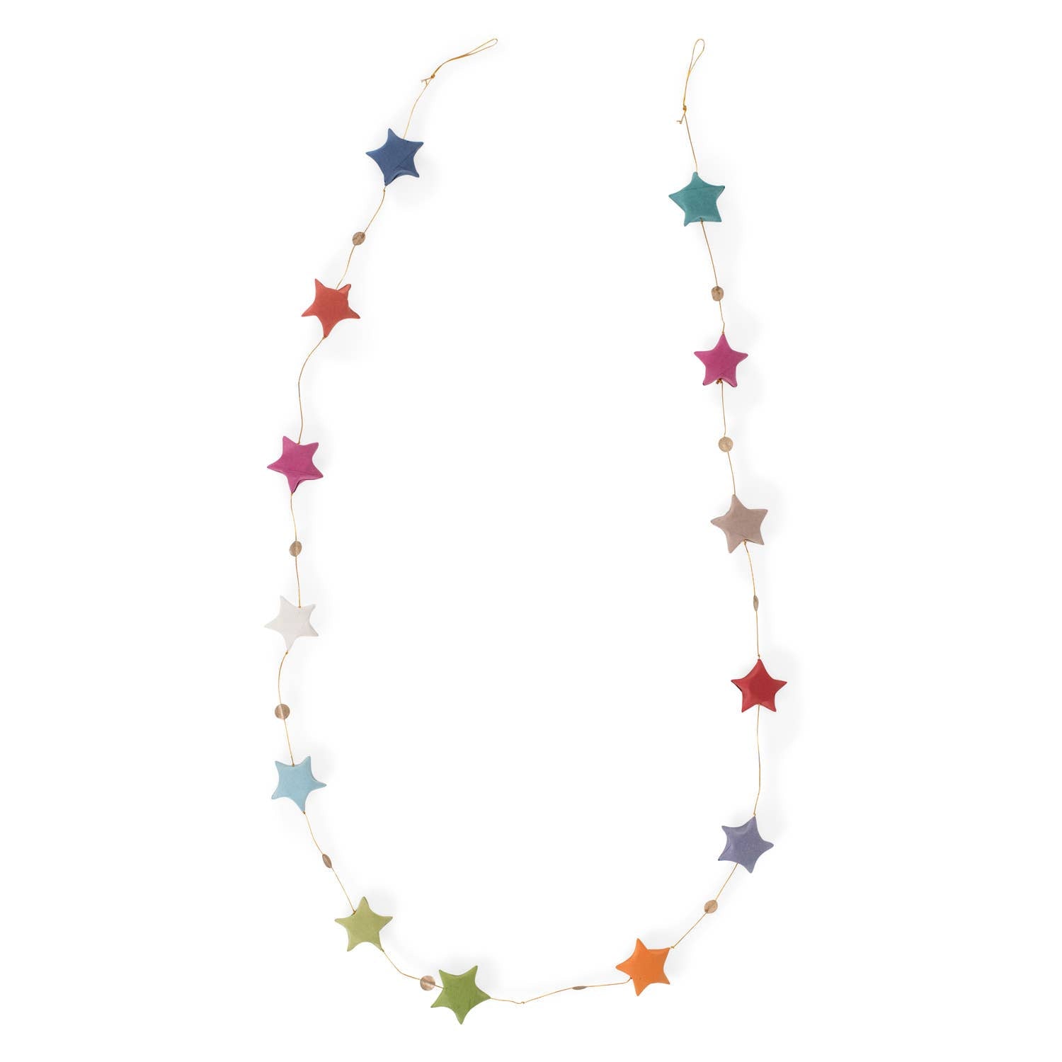 Rainbow Star Garland