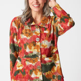 Aspen Knit Brushstrokes Highland Jacket