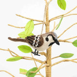 Ornament - Felt Bird - Sparrow