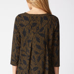 Core Travel Mix Pleat Back Tunic - Sugar River Shoppe